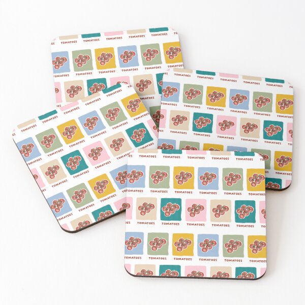 Item preview, Colourful Tomato Illustration Seamless Pattern designed and sold by lyiris.
