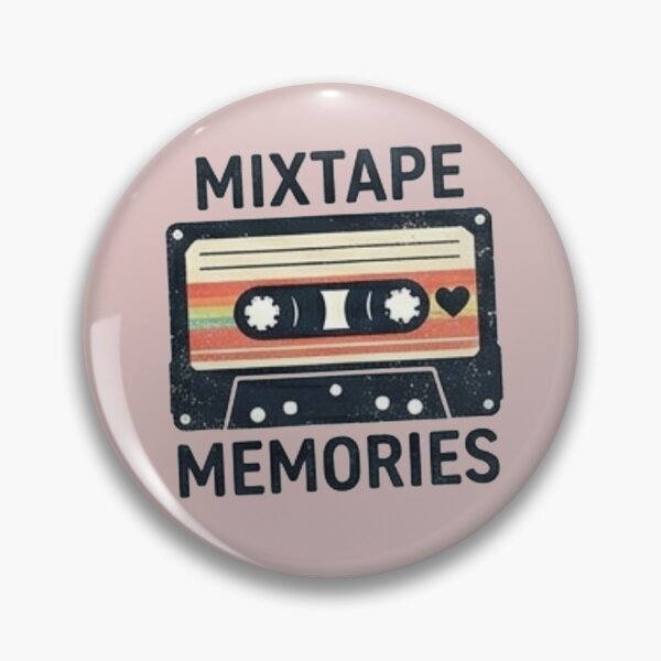 Item preview, Mixtape Memories Vintage Cassette Tape Retro Music Aesthetic designed and sold by Rehnair.