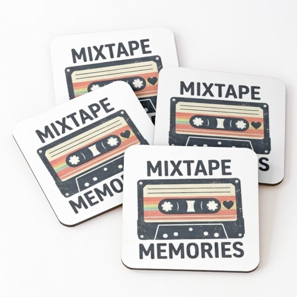 Item preview, Mixtape Memories Vintage Cassette Tape Retro Music Aesthetic designed and sold by Rehnair.