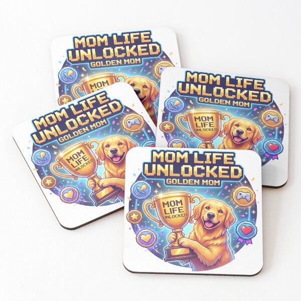 Item preview, Golden Mom Life Unlocked designed and sold by zoughlal.