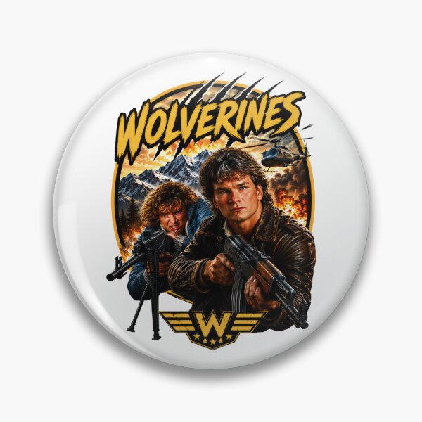 Item preview, Wolverines Freedom Fighter Patch designed and sold by KLERIKSTORE.