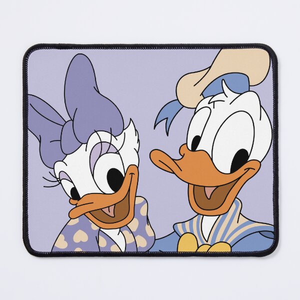Item preview, Donald and Daisy Duck Cute Couple Vector Illustration designed and sold by LudmylArt.