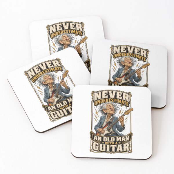 Item preview,  Never Underestimate An Old Man With a Guitar designed and sold by Wilcox PhotoArt.