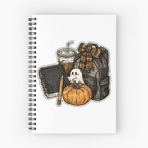 Item preview, Cozy Autumn Back to School Aesthetic Fall Pumpkin and Coffee designed and sold by VectorForge.