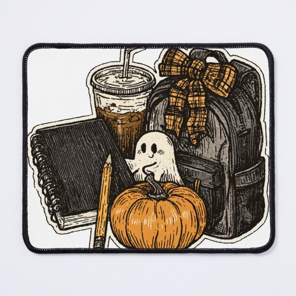 Item preview, Cozy Autumn Back to School Aesthetic Fall Pumpkin and Coffee designed and sold by VectorForge.