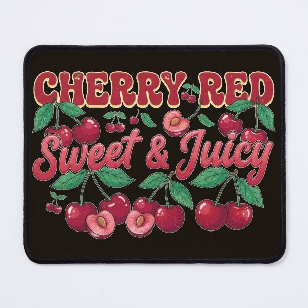 Item preview, Cherry Red Sweet and Juicy Cute Retro Fruit designed and sold by Evelashop.