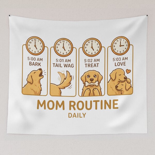 Item preview, Golden Mom Routine Daily designed and sold by zoughlal.