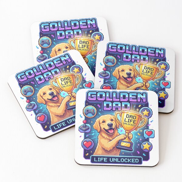 Item preview, Golden Dad Life Unlocked designed and sold by zoughlal.