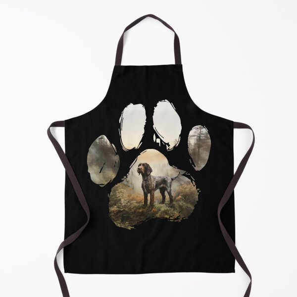 Item preview, Funny German Wirehaired Pointer Paw Foggy Mountain Tree Mom Dad Kids designed and sold by rafaeltto.