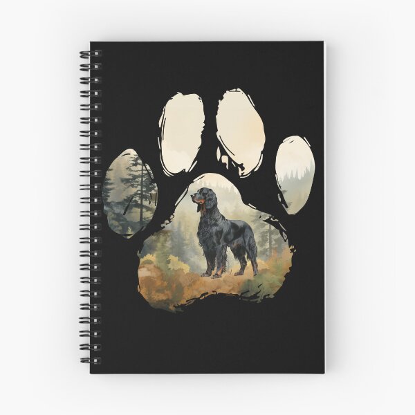 Item preview, Funny Gordon Setter Paw Foggy Mountain Tree Mom Dad Kids designed and sold by rafaeltto.