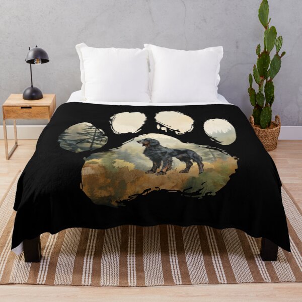 Item preview, Funny Gordon Setter Paw Foggy Mountain Tree Mom Dad Kids designed and sold by rafaeltto.