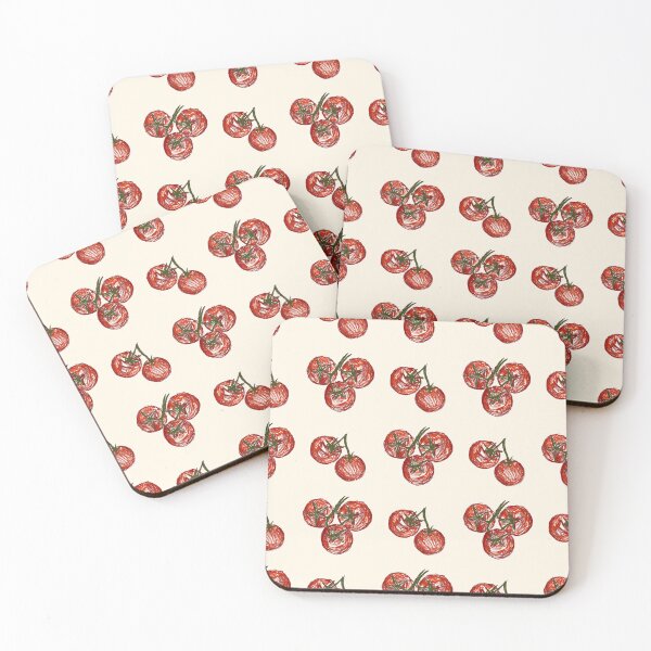 Item preview, Tomato Illustration Print Pattern designed and sold by lyiris.