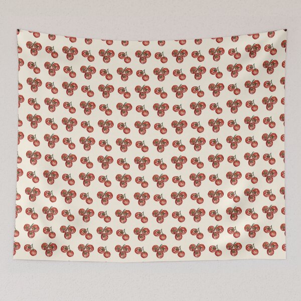 Item preview, Tomato Illustration Print Pattern designed and sold by lyiris.