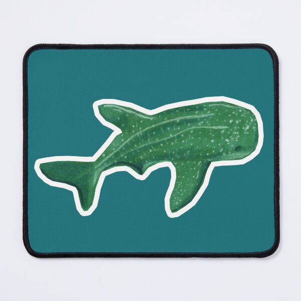 Item preview, Green Whale Shark designed and sold by TheMuseMirage.