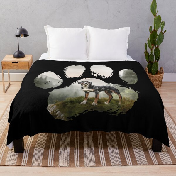 Item preview, Funny Greater Swiss Mountain Paw Foggy Mountain Tree Mom Dad Kids designed and sold by rafaeltto.