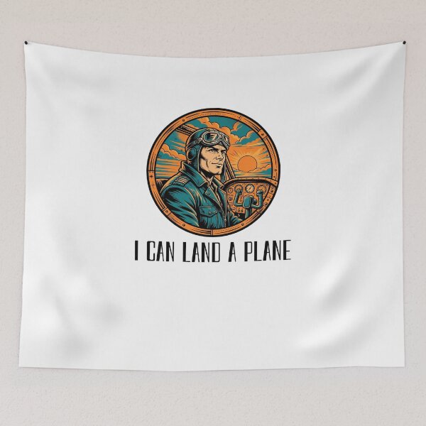 Item preview, I Can Land A Plane - Funny 50% Americans Think They Can Land A Plane designed and sold by Neurospicy Trolls.