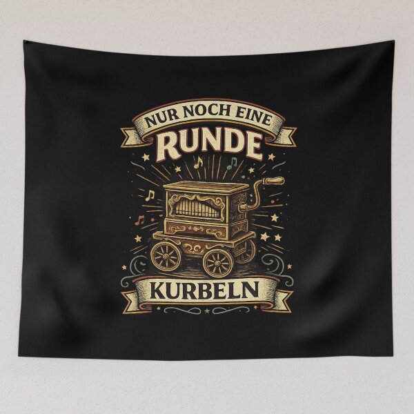 Item preview, Just one more turn of the crank | Vintage barrel organ design designed and sold by MyPriond.