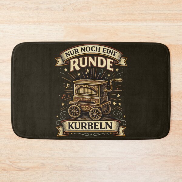 Item preview, Just one more turn of the crank | Vintage barrel organ design designed and sold by MyPriond.