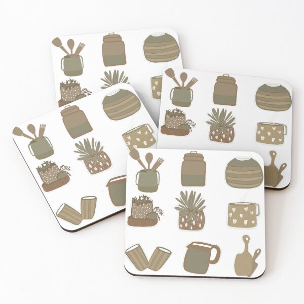 Item preview, Cozy Kitchen and Coffee Shop Essentials Hand-Drawn Illustration Set designed and sold by TaniaArtDesign.