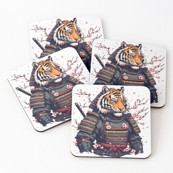 Item preview, Tiger Samurai Blossom designed and sold by KAVRAO.