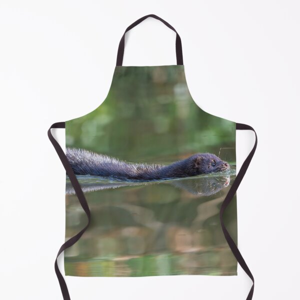 Item preview, American Mink (Neogale vison) gliding through the canal designed and sold by Stephen Jarman.