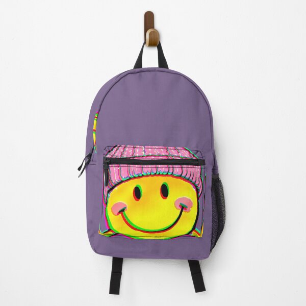 Item preview, Good Vibes Only | Retro Smiley Pink Hat designed and sold by AstronautMerch.