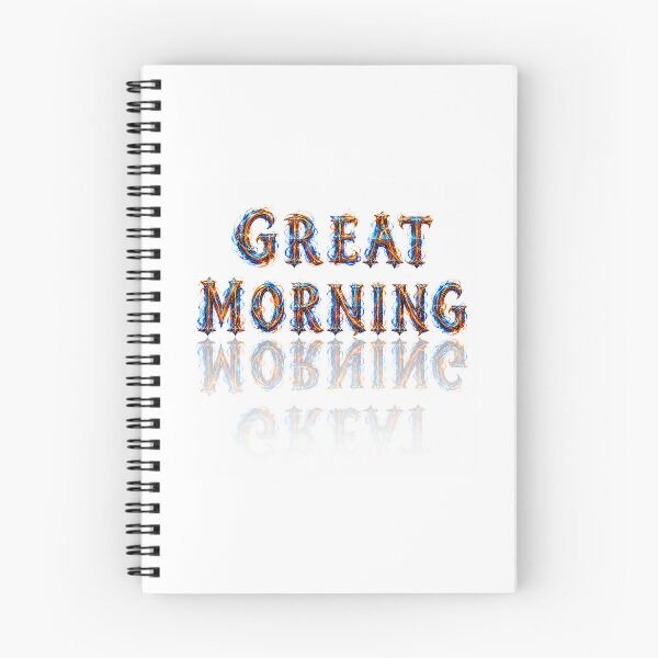 Item preview, Emberblue Awakening: A Great Morning Reflection designed and sold by BlissBlvdShop.