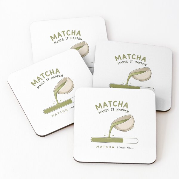 Item preview, Matcha Makes It Happen designed and sold by SUreal Studio.