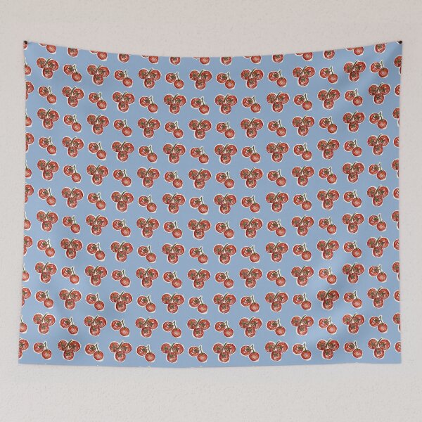 Item preview, Tomato Illustration Print Pattern designed and sold by lyiris.