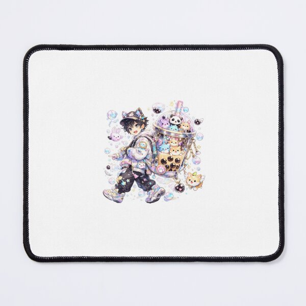 Item preview, Bubble Tea Beast Keeper Sticker designed and sold by blossomfun.