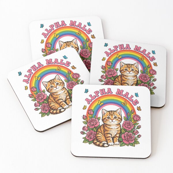 Item preview, Alpha Male Funny Cat Meme designed and sold by studio-ssaam.