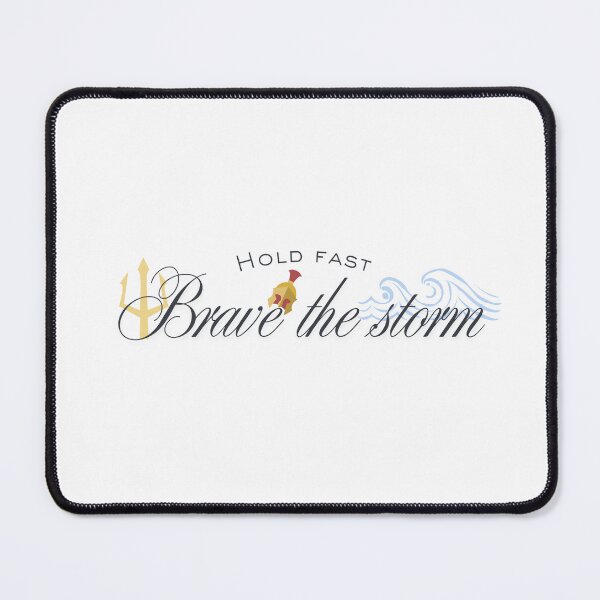 Item preview, Hold Fast Brave The Storm designed and sold by BingBangDesigns.