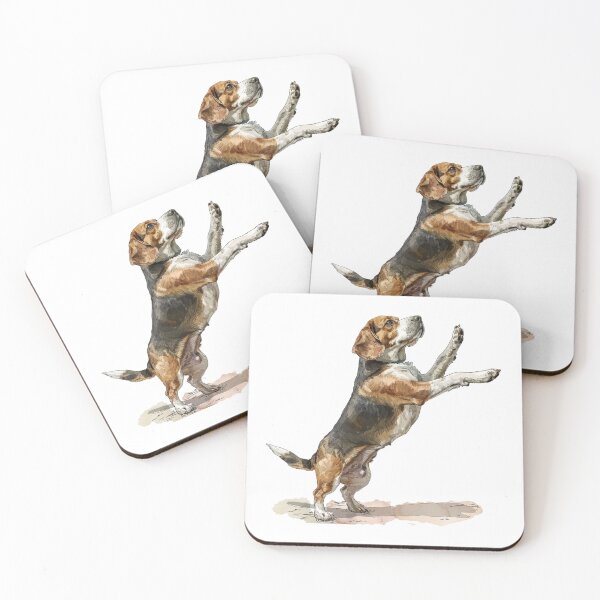 Item preview, Beagle Dog | Cute Puppy Aesthetic Art designed and sold by Mandayartstudio.