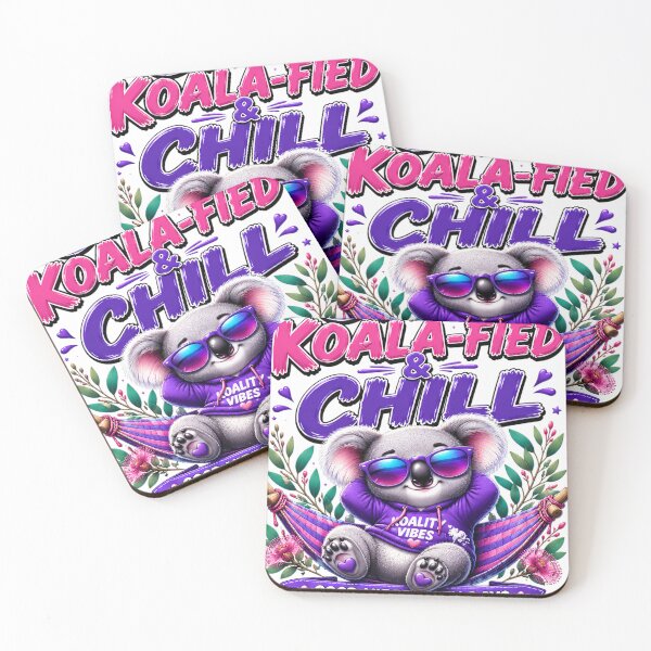 Item preview, Cute Koala Stay Koala Fied Chill Design designed and sold by KLERIKSTORE.