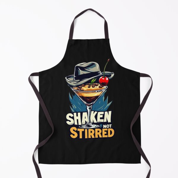 Item preview, 007 Fedora Hat Espresso Martini Shaken Not Stirred James Bond Vintage designed and sold by Shift-Bloom.