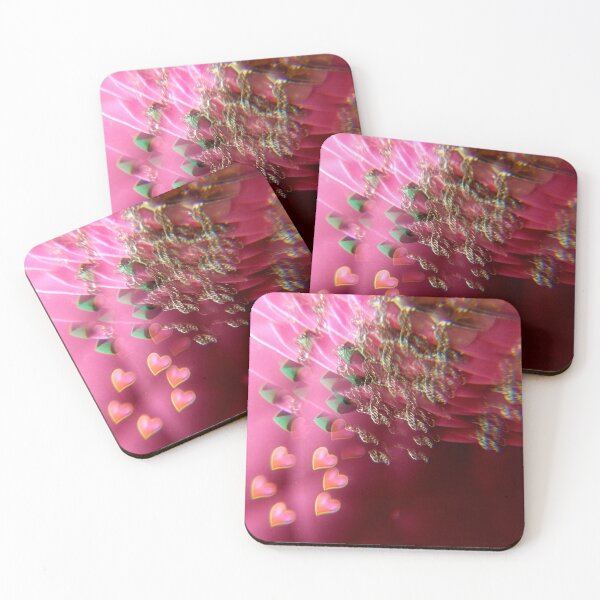 Item preview, Magenta Hearts Abstract designed and sold by ElionSolis.
