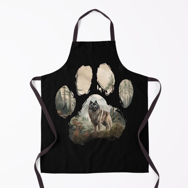 Item preview, Funny Keeshond Paw Foggy Mountain Tree Mom Dad Kids designed and sold by rafaeltto.