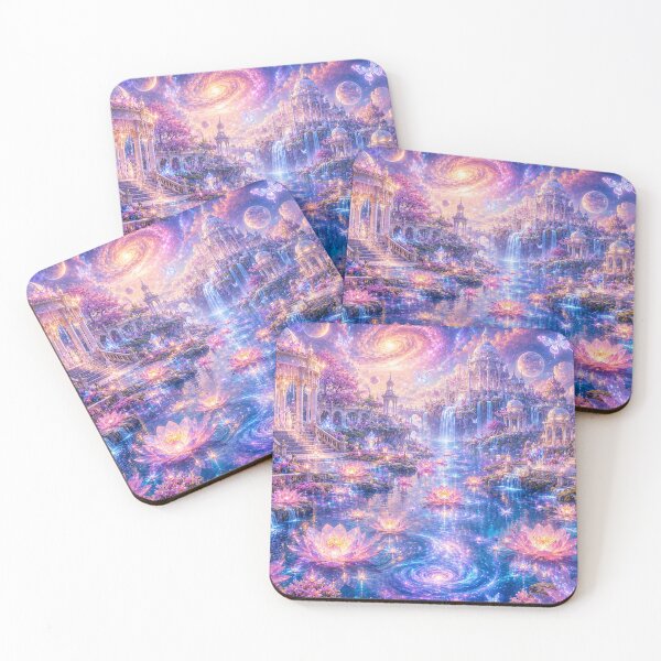 Item preview, Celestial Lotus Kingdom designed and sold by Gold&pixels.