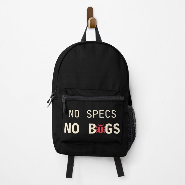 Item preview, No Specs No Bugs Dark Mode Programmer Saying designed and sold by AnilaPike Studio.