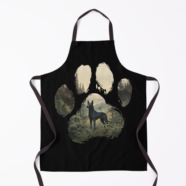 Item preview, Funny Kelpie Paw Foggy Mountain Tree Mom Dad Kids designed and sold by rafaeltto.