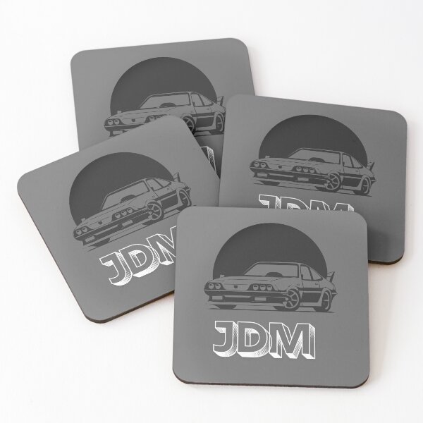 Item preview, JDM Japanese Retro Drift Sports Car Graphic designed and sold by LifeVectory.