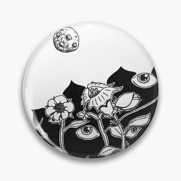 Item preview, Facetted World Abstract Clean Black White Marker Drawing  designed and sold by BOKEbyTC.