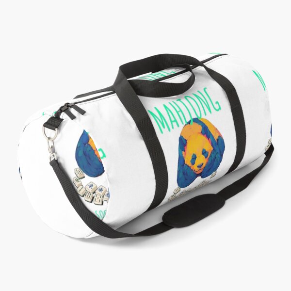Item preview, Mahjong Panda Social Club - Cute Sleeping Bear Mahjongg Player designed and sold by m-yoga-store.