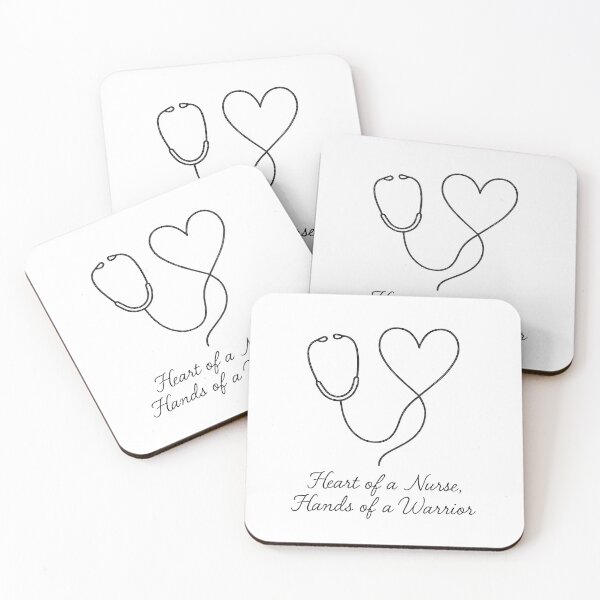 Item preview, Heart of a Nurse Hands of a Warrior Shirt, Minimalist Stethoscope Line Art Tee, Modern Nurse Gift T-Shirt, Simple Nurse Heart Graphic designed and sold by TshirtsLabs.