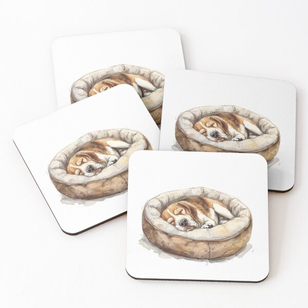 Item preview, Beagle Dog | Cute Puppy Aesthetic Art designed and sold by Mandayartstudio.