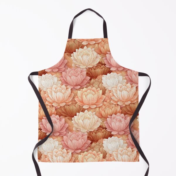 Item preview, Charming Lotus Floral - Flower Bouquet Pattern - Retirement Gifts for Wife designed and sold by RoyalStarsPatts.