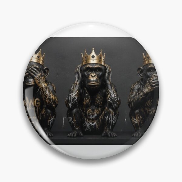 Item preview, Three Wise Monkeys – King Street Collection designed and sold by Maison-virelle.