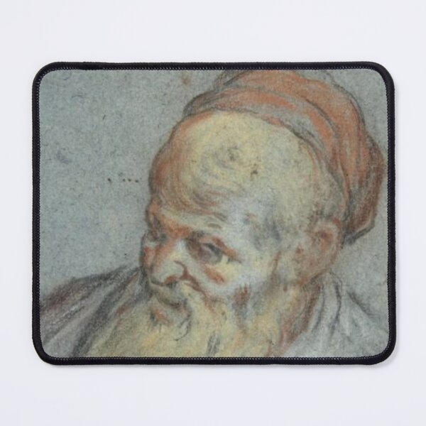 Item preview, Bust-Length Study of a Bearded Man with Cap designed and sold by SharonTheFirst.