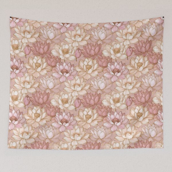 Item preview, Fresh Lotus - Flower Floral Pattern - Retirement Gifts for Husband designed and sold by RoyalStarsPatts.