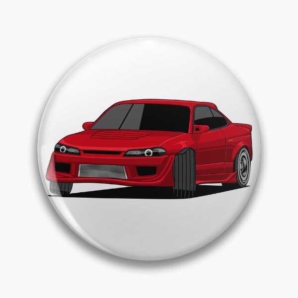 Item preview, Nissan S15 Silvia Red designed and sold by vektoranda.